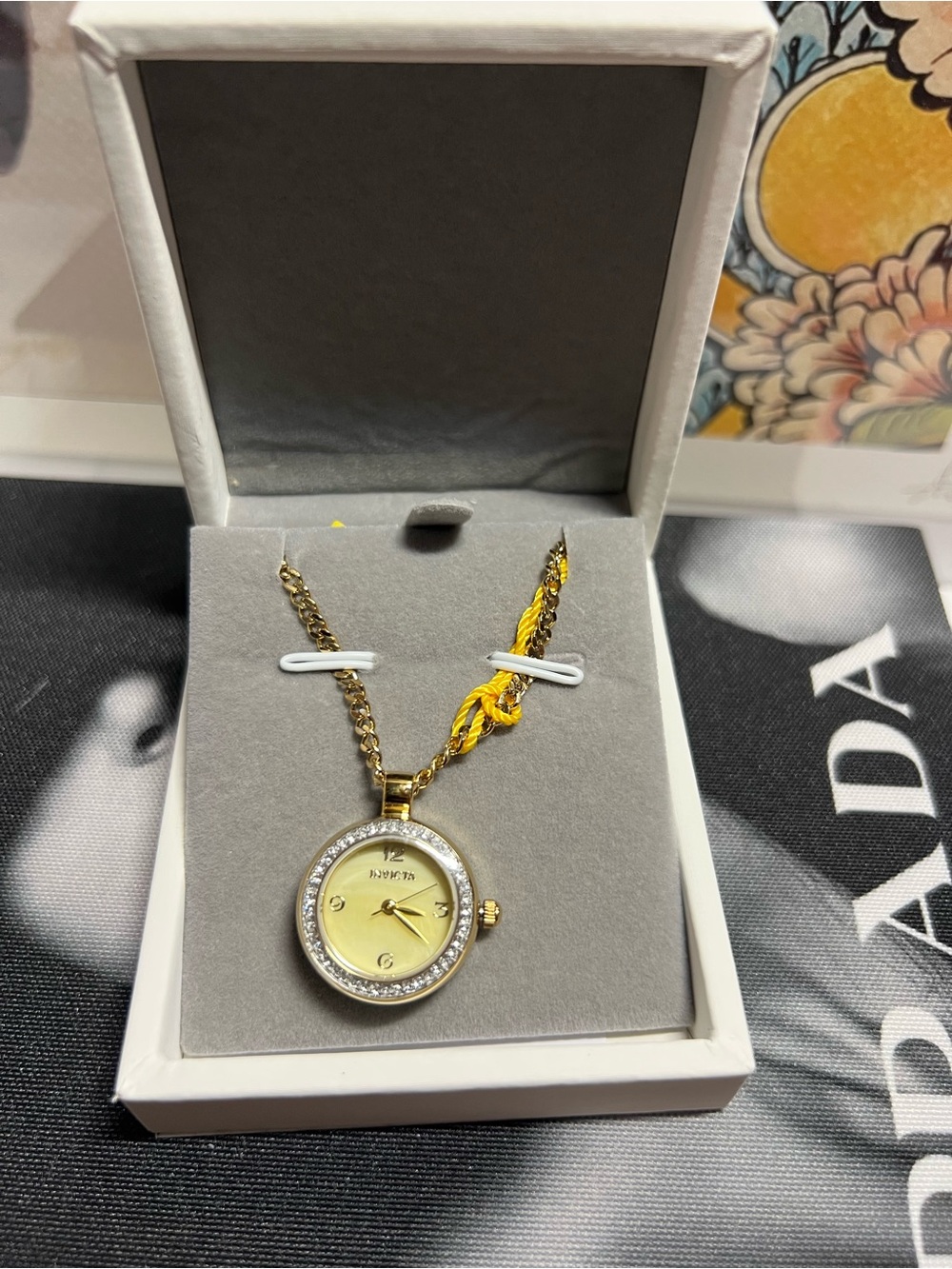 INVICTA Mini Angel Women’s Necklace Watch